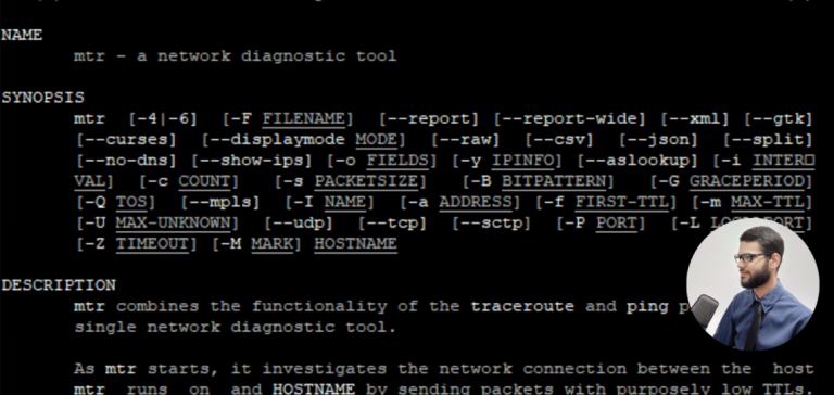 Usando o MTR (My Traceroute) no Linux